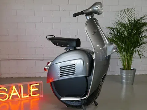Bel & Bel Z-One - xe máy điện 1 bánh “nhái” Vespa siêu độc lạ