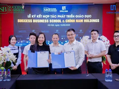Lễ ký kết hợp tác phát triển giáo dục giữa Success Business School & Chính Nam Holdings