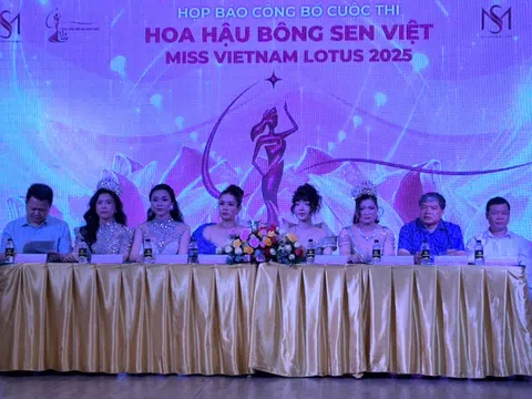 Hoa hậu Bông Sen Việt 2025: Khát vọng vươn xa từ vẻ đẹp Việt