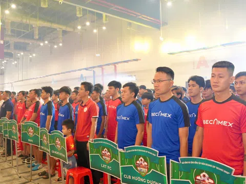 Sôi nổi Lễ khai mạc Giải bóng đá cộng đồng Tập đoàn Becamex Cúp 'Becamex Group' lần thứ 18 năm 2025