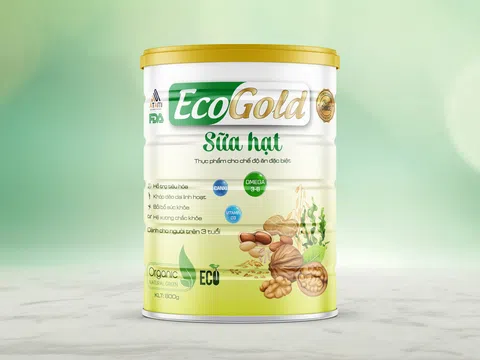 Sữa hạt Ecogold dinh dưỡng cho chế độ ăn đặc biệt